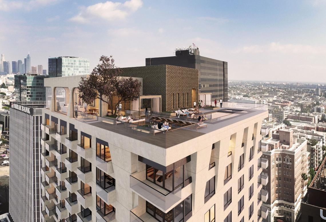 22-story Apartment Tower Planned For Koreatown Parking Lot | Urbanize LA